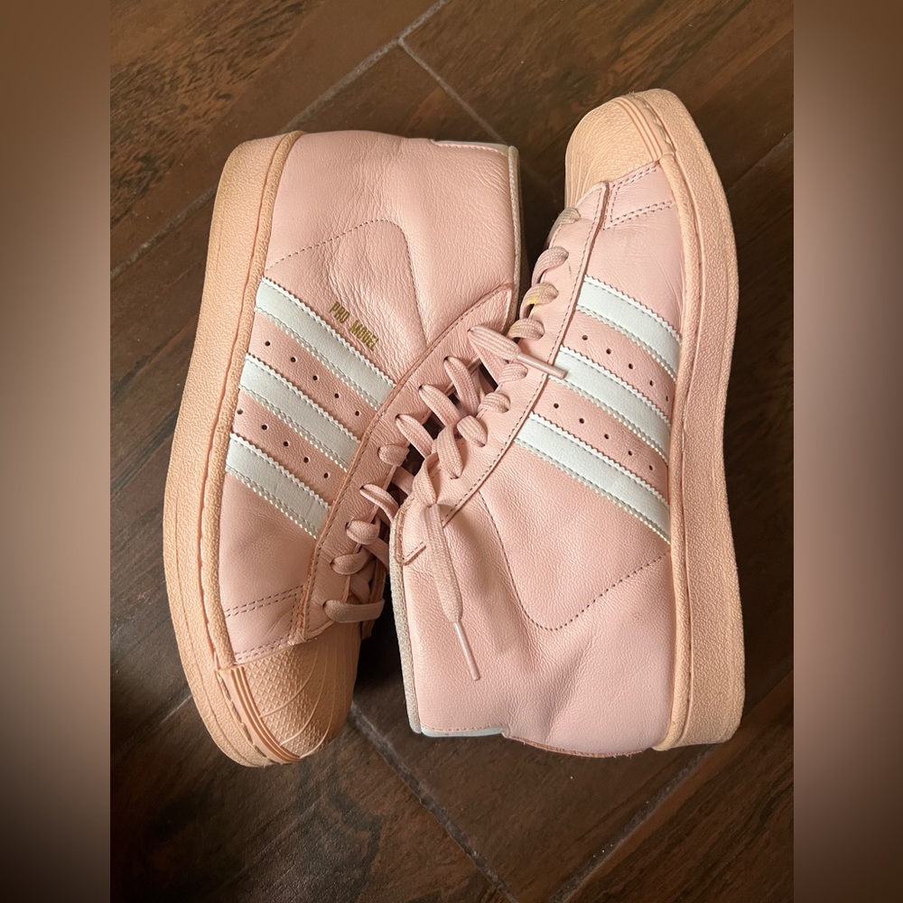 Adidas Hightop Superstars | Size: 7 | Color: Baby Pink |